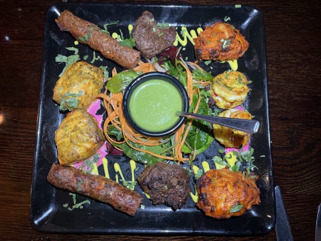 Tandoori platter